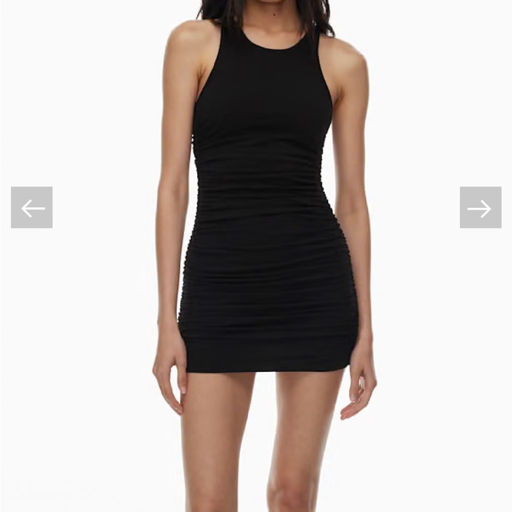 Aritzia Black Chill Malibu Dress